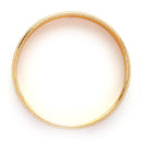 Gold Plated Dual Toned Engraved Texture Kada For Men