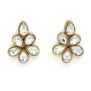 Red Pearl & Kundan Studded Jewellery Set