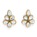 Green Pearl & Kundan Studded Jewellery Set