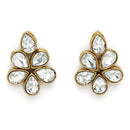 Sky Blue Pearl & Kundan Studded Jewellery Set