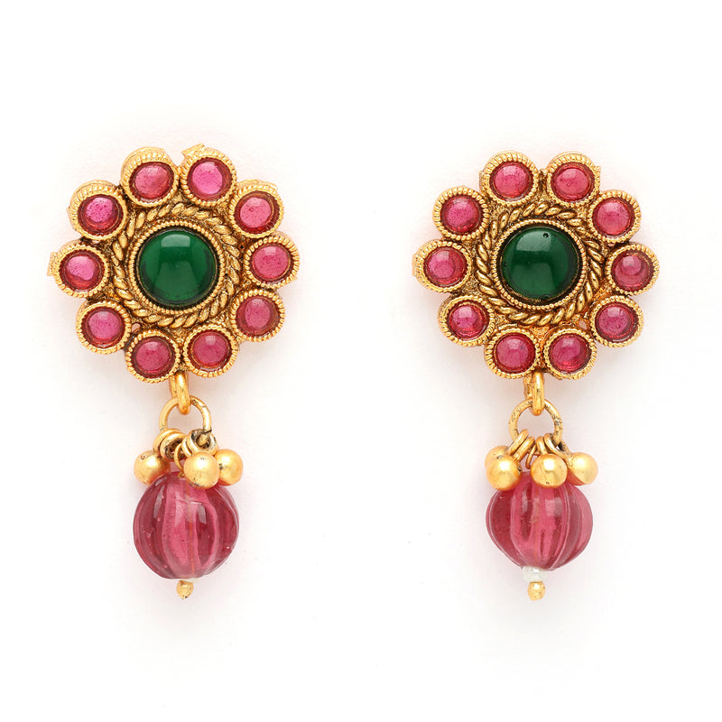 Gold Plated Classic Jewellery Set