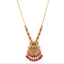 Gold Plated Heavy Traditional Design Necklace Set