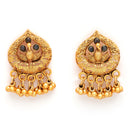 Gold Plated with Royal Peacock Design Jewellery Set