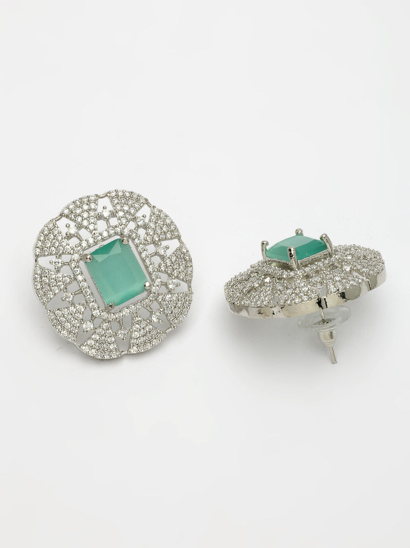 Kiara Advani Inspired Wedding Jewellery Set - SEA GREEN
