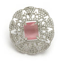 Kiara Advani Inspired Wedding Jewellery Set - PINK