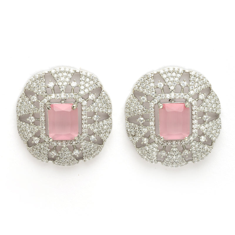 Kiara Advani Inspired Wedding Jewellery Set - PINK