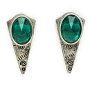 Oxidized Multicolor Cubic Zirconia Stone Studded Jewellery Set