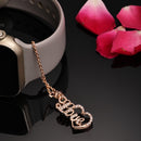 Rose Gold Plated CZ Studded Cute Designer Stylish Bracelet Charms for Women
