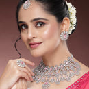 Kiara Advani Inspired Wedding Jewellery Set - PINK