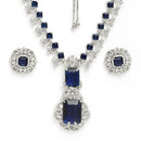 Nita Ambani-Inspired Jewelry Set – Radiant BLUE