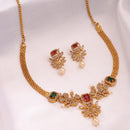 Multicolor Stylish Alloy Necklace Set Woman & Girls