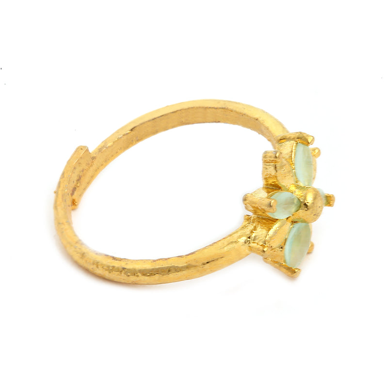 American Diamond Necklace Jewellery Set with Earrings, Bracelet and Ring