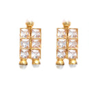 Gold-Plated & Stone Studded Handcrafted Jewellery Set