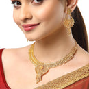 Gold-Plated Taselled Jewellery Set