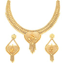 Gold-Plated Taselled Jewellery Set
