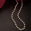 Chain 26 Inch Fine Gold Plated Finish Handmade Work Multi-Pearl Jewellery For Women Girls Men