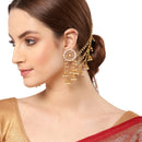 Off White Classic Gold-Plated Ear Chains