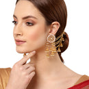 Off White Classic Gold-Plated Ear Chains