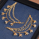 Off White Classic Gold-Plated Ear Chains