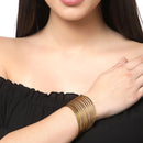 Gold-Plated Set Of 24 Pcs Bangles For Women and Girls