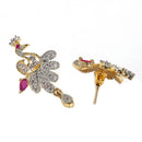 Alloy Gold Plated Stylish Pendent Set For Woman