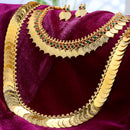 Gold-Plated Lakshmi Temple Coin Jewellery Set Combo