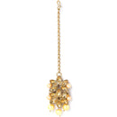 LCT Gold-Plated & Yellow Kundan Studded Multi-Stranded Jewellery Set Combo