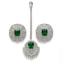 Kiara Advani Inspired Wedding Jewellery Set - GREEN