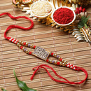 Combo of 5 Jay Shree Ram with Swastik Gada Rakhi