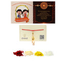 Rakhi World's Best BHAI With Gold-Plated OM Power Ranger Combo Rakhi Bracelet Set of 5
