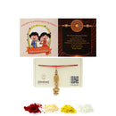 Combo of 5 Jay Shree Ram with Swastik Gada Rakhi