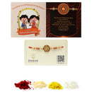 Rakhi World's Best BHAI With Gold-Plated Kids Power Ranger Combo Rakhi Bracelet Set of 4