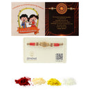 Mens Combo of 3 Jay Shree Ram with Swastik Gada Rakhi