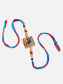 Traditional Peacock Design OM Rakhi