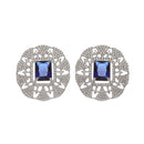 Kiara Advani Inspired Wedding Jewellery Set - NAVY BLUE