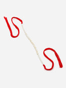 White Pearl Studded Rakhi