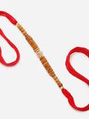 Traditional Wooden Beads stringed Rakhi