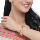 Contemporary 1P Gold Plated Bangles For Women & Girls