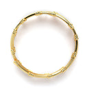 Set Of 2 Gold-Plated Classic Traditional Ethnic Handcrafted Bangles