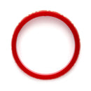 Set Of 2 Gold-Plated White & Green Flower Engraved Handcrafted Non Allergic Bangles