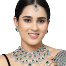 Kiara Advani Inspired Wedding Jewellery Set - GREEN