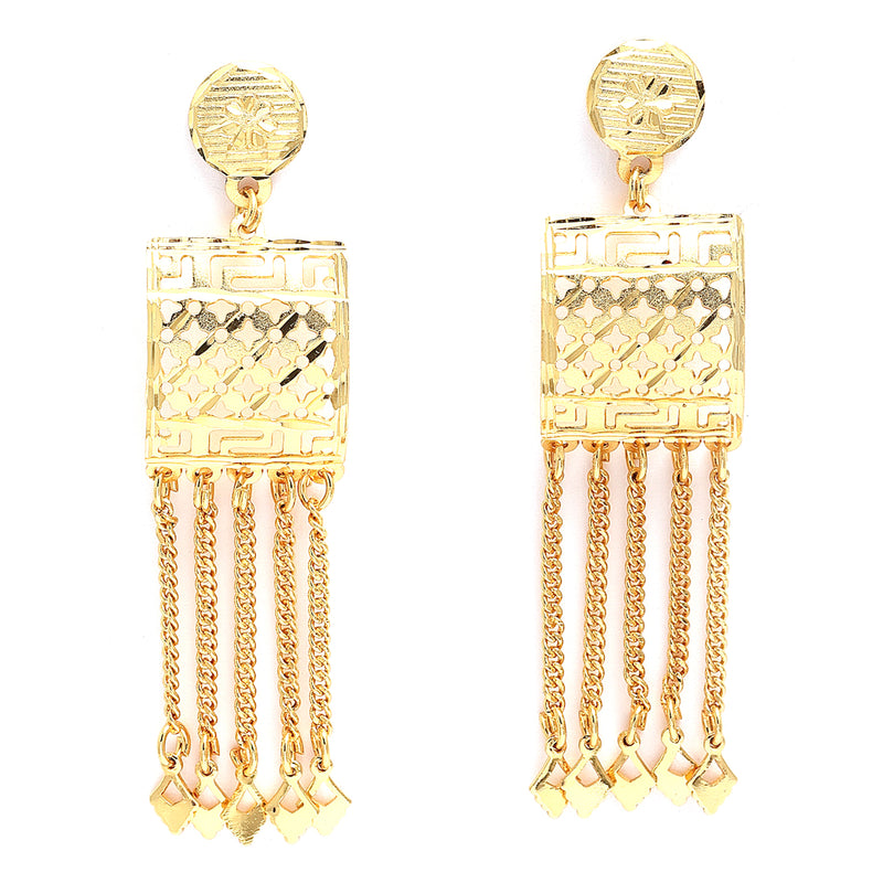 Gold-Plated Multi-Layered Jewellery Set