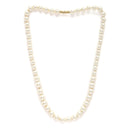 Gold-Plated White Pearls Studded Necklace