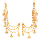 Off White Classic Gold-Plated Ear Chains