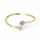 Red & White Gold-Toned Alloy Gold-Plated Studded Jewellery Set Combo