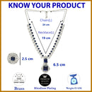 Nita Ambani-Inspired Jewelry Set – Radiant BLUE