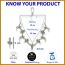 Oxidized Plated with Pink Pearl & Stone Studded Jewellery Set