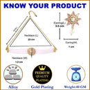 Multi-String Gold-Plated Pink & White Kundan Studded & Beaded Floral Shaped Choker Jewellery Set