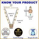 Meenakari Style Gold-Plated White Pearl Beaded Jewellery Set