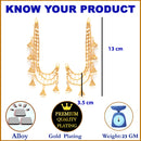 Off White Classic Gold-Plated Ear Chains